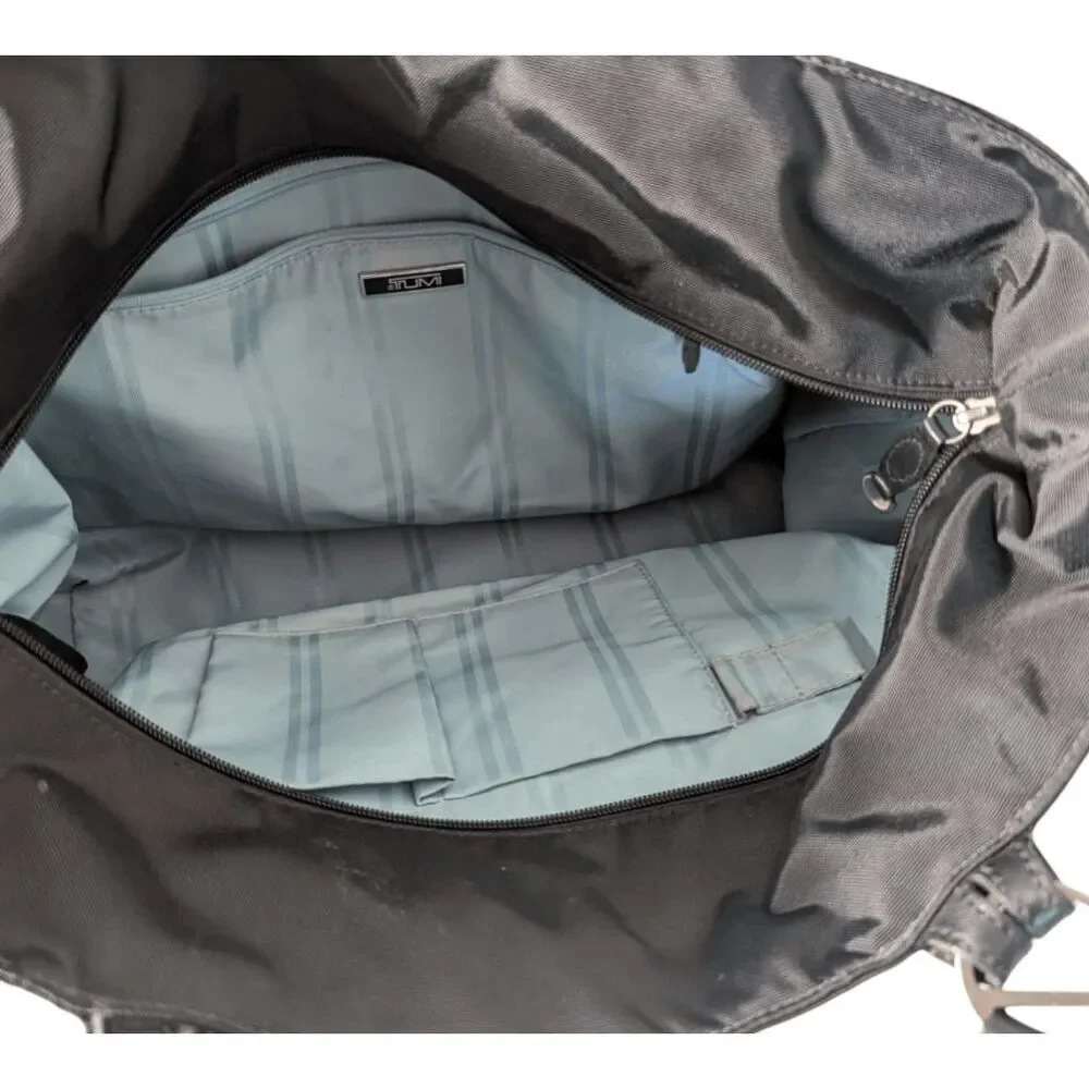 TUMI Ballistic Nylon/Leather Tote
